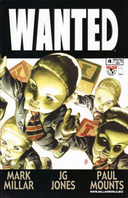 Wanted Crime Pays |  Issue#4A | Year:2004 | Series: Wanted | Pub: Image Comics | J.G. Jones Regular Cover