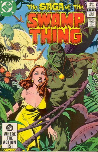 Swamp Thing, Vol. 2 Here's Lookin' At You, Kid / If The Sword Should Slay The Dove |  Issue#8A | Year:1982 | Series: Swamp Thing | Pub: DC Comics |