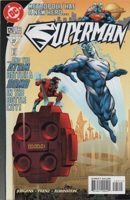 Superman, Vol. 2 Retribution |  Issue#125A | Year:1997 | Series: Superman | Pub: DC Comics | Direct Edition