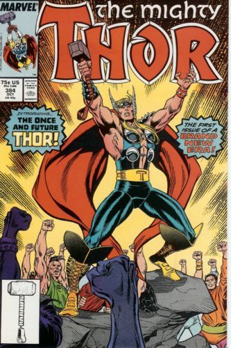 Thor, Vol. 1 Who Shall Be Worthy? |  Issue#384A | Year:1987 | Series: Thor | Pub: Marvel Comics | Direct Edition