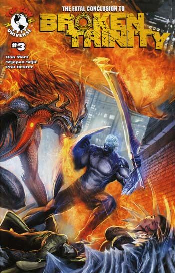 Broken Trinity  |  Issue#3A | Year:2008 | Series: Witchblade | Pub: Image Comics | Cover Stjepan Sejic
