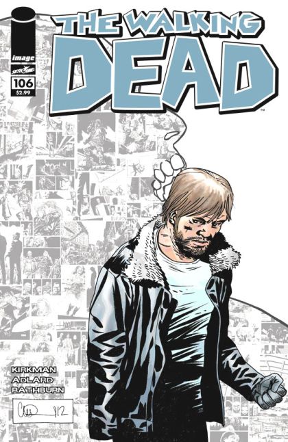 The Walking Dead  |  Issue#106B | Year:2013 | Series: The Walking Dead | Pub: Image Comics | Charlie Adlard Variant Cover