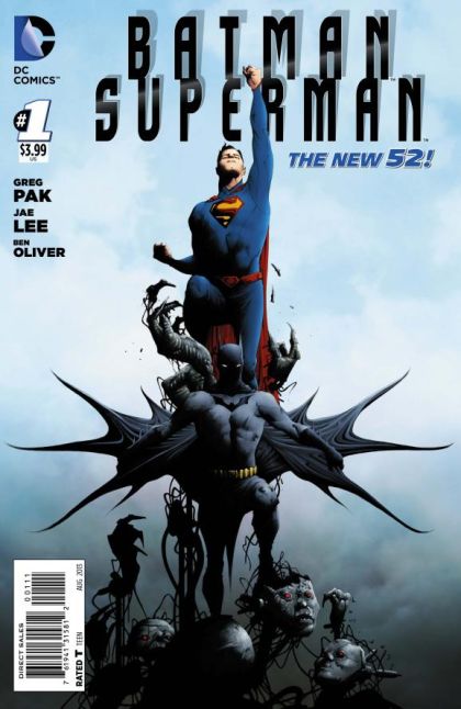 Batman / Superman Cross World, Cross World |  Issue#1A | Year:2013 | Series:  | Pub: DC Comics | Jae Lee Regular