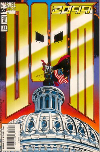 Doom 2099, Vol. 1 Borderlines |  Issue#28 | Year:1995 | Series:  | Pub: Marvel Comics | First Printing