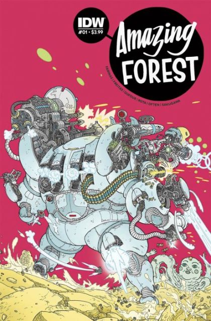 Amazing Forest  |  Issue#1A | Year:2016 | Series:  | Pub: IDW Publishing | Regular Ulises Farinas Cover