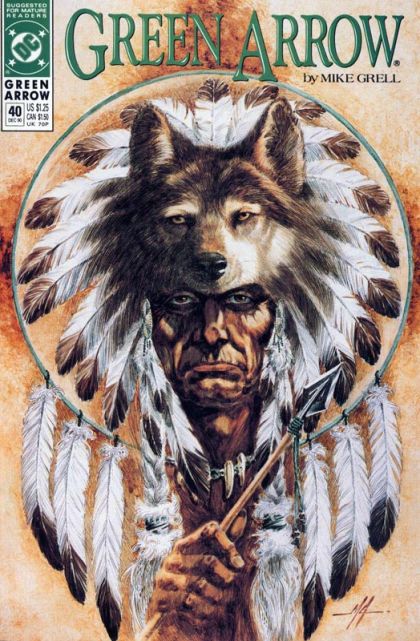 Green Arrow, Vol. 2 Spirit Quest |  Issue#40 | Year:1990 | Series: Green Arrow | Pub: DC Comics |
