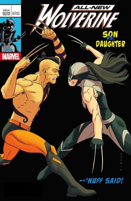 All-New Wolverine Orphans of X, Part One |  Issue#25B | Year:2017 | Series:  | Pub: Marvel Comics | Kris Anka Lenticular Homage Variant