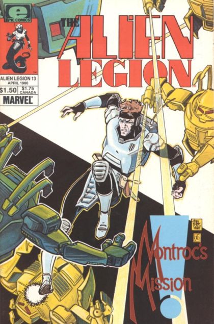 Alien Legion, Vol. 1 Moonlillies for Corccora |  Issue#13 | Year:1986 | Series:  | Pub: Marvel Comics |