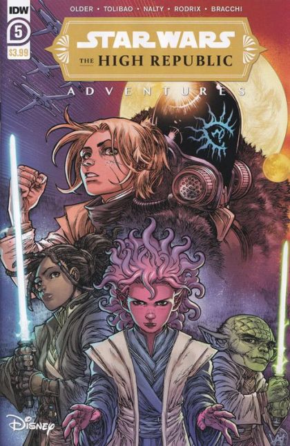 Star Wars: The High Republic - Adventures Showdown on the Junk Moon |  Issue#5A | Year:2021 | Series: Star Wars - High Republic | Pub: IDW Publishing | Harvey Tolibao Regular