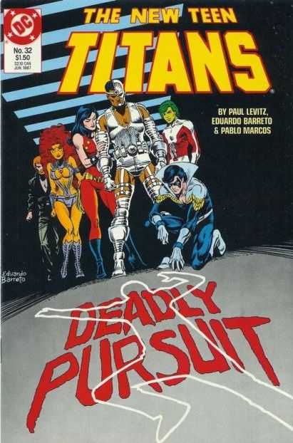 The New Teen Titans, Vol. 2 Trivial Pursuits |  Issue#32 | Year:1987 | Series: Teen Titans | Pub: DC Comics |