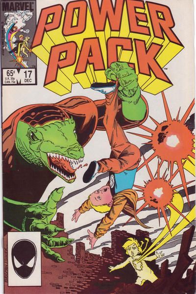 Power Pack, Vol. 1 Snark Attack! |  Issue#17A | Year:1985 | Series: Power Pack | Pub: Marvel Comics | Direct Edition