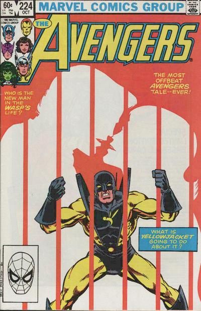 The Avengers, Vol. 1 Two From the Heart |  Issue#224A | Year:1982 | Series: Avengers | Pub: Marvel Comics | Direct Edition