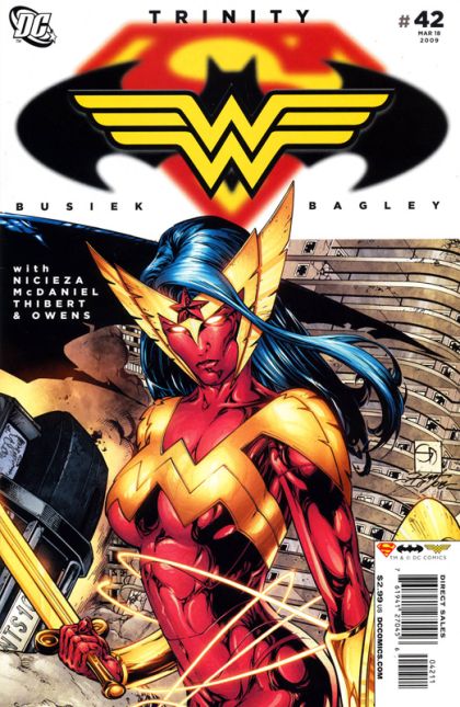 Trinity, Vol. 1 An Old Pattern Repeating Itself / Weaving Fate |  Issue#42 | Year:2009 | Series:  | Pub: DC Comics |