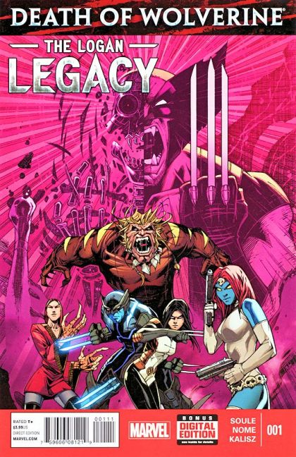 Death of Wolverine: The Logan Legacy Four Words |  Issue#1A | Year:2014 | Series:  | Pub: Marvel Comics | Regular Oliver Nome Cover