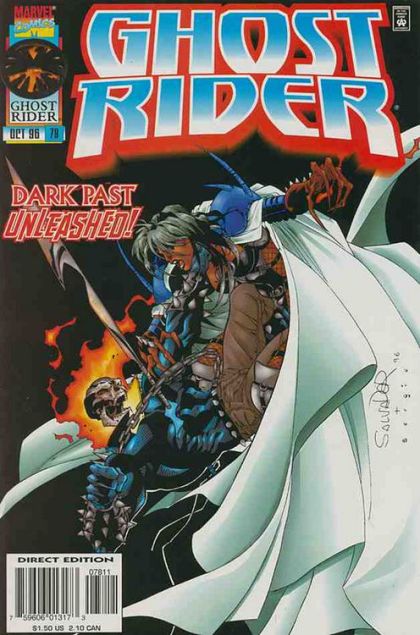 Ghost Rider, Vol. 2 Furious Blood |  Issue#78A | Year:1996 | Series: Ghost Rider | Pub: Marvel Comics | Direct Edition