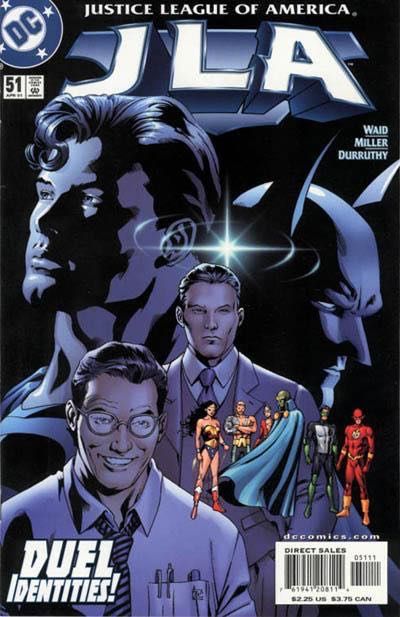 JLA Man and Superman |  Issue#51A | Year:2001 | Series: JLA | Pub: DC Comics | Direct Edition