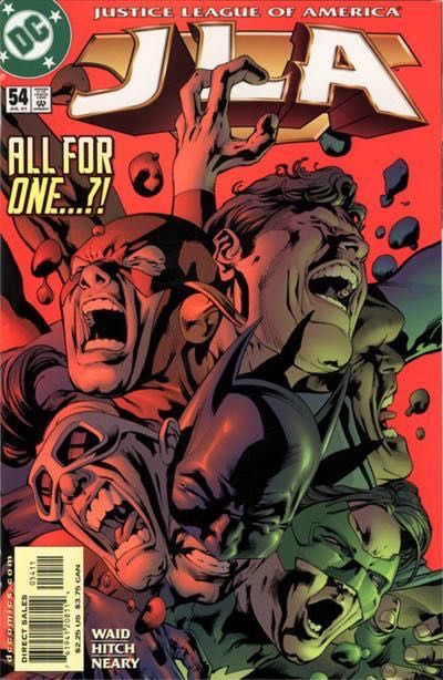 JLA United We Fall |  Issue#54A | Year:2001 | Series: JLA | Pub: DC Comics | Direct Edition