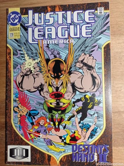 Justice League / International / America Destiny's Hand, Destiny's Hand, pt 2 |  Issue#73A | Year:1993 | Series: Justice League | Pub: DC Comics | Direct Edition