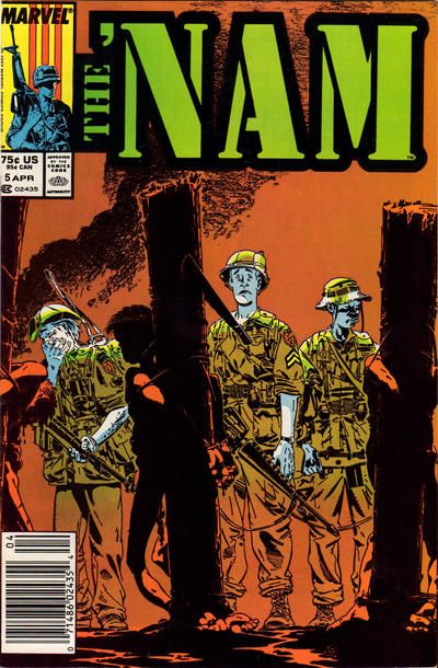 The 'Nam Humpin' the Boonies |  Issue#5B | Year:1987 | Series:  | Pub: Marvel Comics | Newsstand Edition