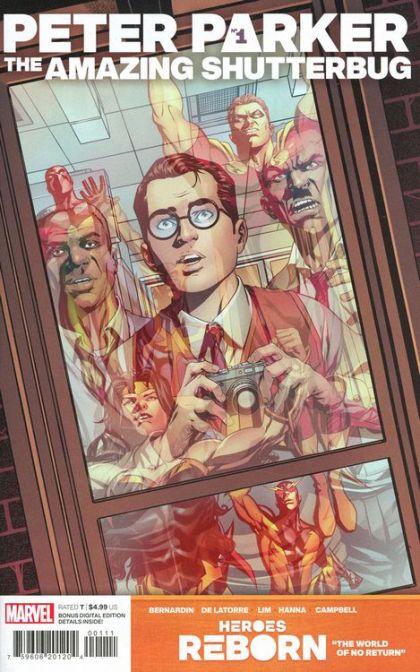 Heroes Reborn: Peter Parker, The Amazing Shutterbug Destiny Calls |  Issue#1A | Year:2021 | Series:  | Pub: Marvel Comics | Regular Mike McKone Cover