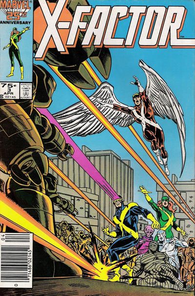 X-Factor, Vol. 1 Regression Obsession |  Issue#3B | Year:1986 | Series: X-Factor | Pub: Marvel Comics | Newsstand Edition