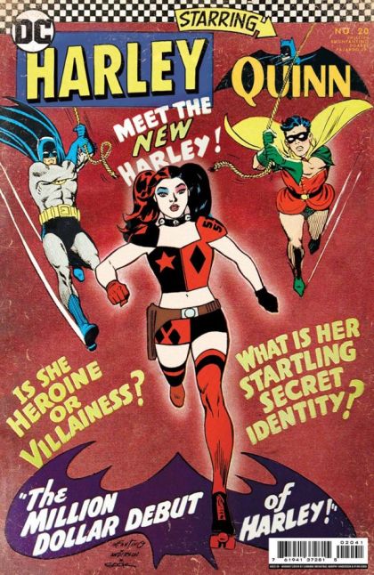 Harley Quinn, Vol. 4 Task Force XX, Chapter 3 |  Issue#20D | Year:2022 | Series:  | Pub: DC Comics | Ryan Sook Homage Card Stock Variant