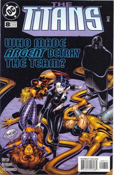 Titans, Vol. 1 Need for Speed, Hitting the Wall |  Issue#8A | Year:1999 | Series: Teen Titans | Pub: DC Comics | Direct Edition