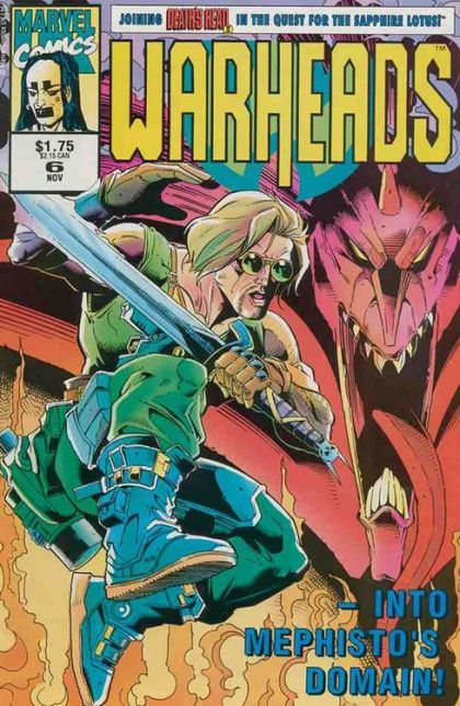 Warheads  |  Issue#6 | Year:1992 | Series:  | Pub: Marvel Comics |
