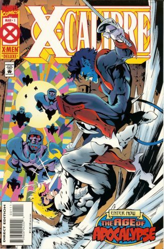 X-Calibre Age of Apocalypse - The Infernal Gallop |  Issue#1A | Year:1995 | Series: X-Men | Pub: Marvel Comics | Direct Edition