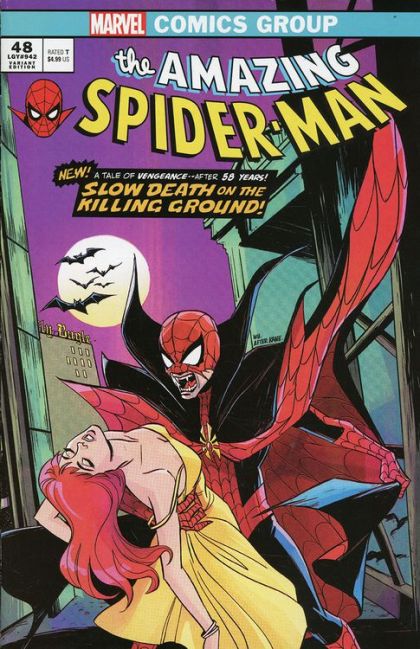 The Amazing Spider-Man, Vol. 6  |  Issue#48B | Year:2024 | Series: Spider-Man | Pub: Marvel Comics | Annie Wu Vampire Variant
