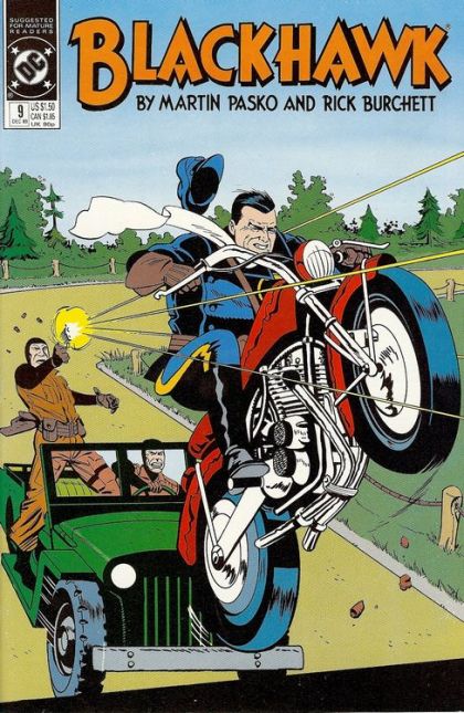 Blackhawk, Vol. 3 The Needle Hand |  Issue#9 | Year:1989 | Series:  | Pub: DC Comics |