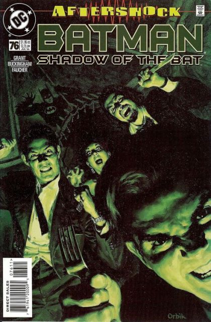 Batman: Shadow of the Bat Aftershock - The Gauntlet |  Issue#76A | Year:1998 | Series: Batman | Pub: DC Comics | Direct Edition