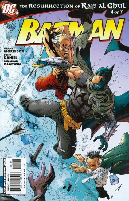 Batman, Vol. 1 The Resurrection of Ra's al Ghul - Part 4: He Who Is Master |  Issue#671A | Year:2007 | Series: Batman | Pub: DC Comics | Direct Edition