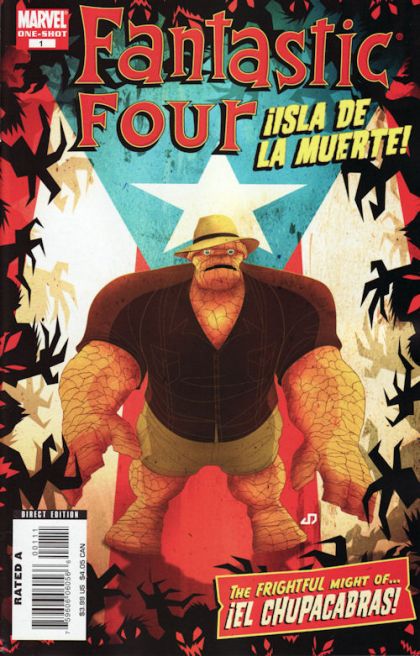 Fantastic Four: ¡Isla De La Muerte! Fantastic Four: ¡Isla De La Muerte! |  Issue#1A | Year:2008 | Series: Fantastic Four | Pub: Marvel Comics | Regular Cover