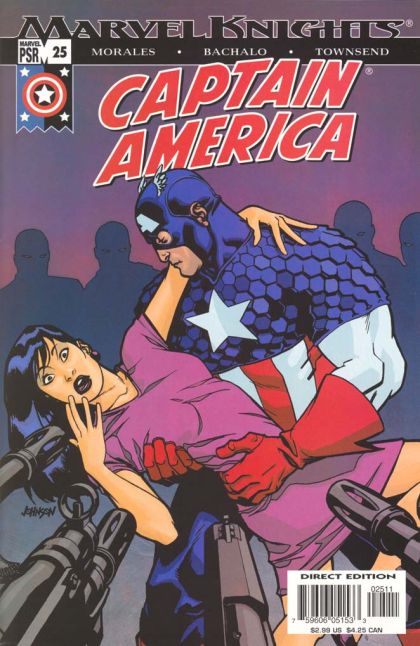 Captain America, Vol. 4 Homeland, Part Five |  Issue#25A | Year:2004 | Series: Captain America | Pub: Marvel Comics | Direct Edition