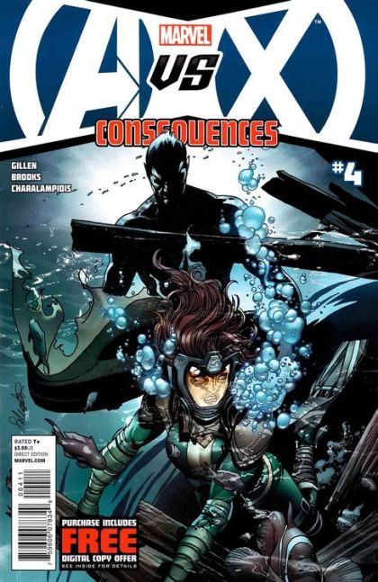 AvX: Consequences AvX  |  Issue#4A | Year:2012 | Series: Avengers | Pub: Marvel Comics | Regular Salvador Larroca Cover