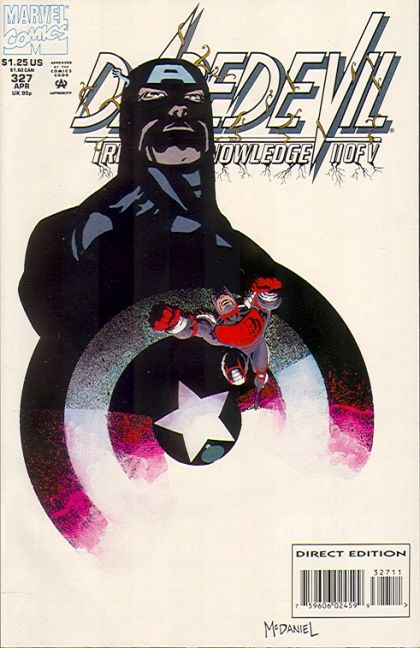 Daredevil, Vol. 1 Tree of Knowledge, Part Two: System Error |  Issue#327A | Year:1994 | Series: Daredevil | Pub: Marvel Comics | Direct Edition