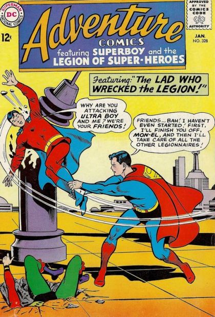Adventure Comics, Vol. 1 The Lad Who Wrecked The Legion! / The Man Who Knew Superboy's Identity! |  Issue#328 | Year:1964 | Series:  | Pub: DC Comics |