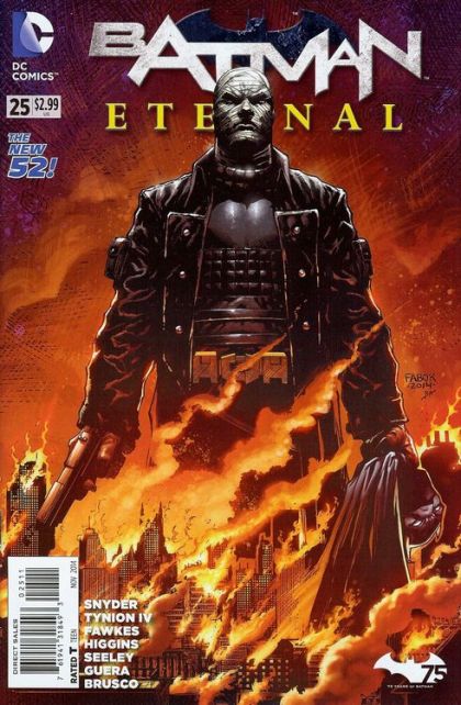 Batman Eternal City Of Whispers |  Issue#25 | Year:2014 | Series: Batman | Pub: DC Comics | Jason Fabok Regular