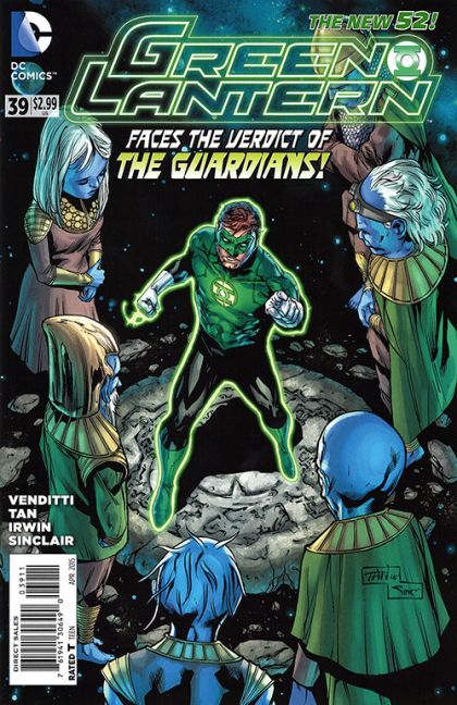 Green Lantern, Vol. 5 Ripple Effect |  Issue#39A | Year:2015 | Series: Green Lantern | Pub: DC Comics | Billy Tan Regular