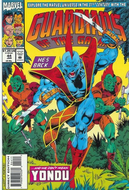 Guardians of the Galaxy, Vol. 1 A Dagger Of The Mind |  Issue#44 | Year:1993 | Series: Guardians of the Galaxy | Pub: Marvel Comics |