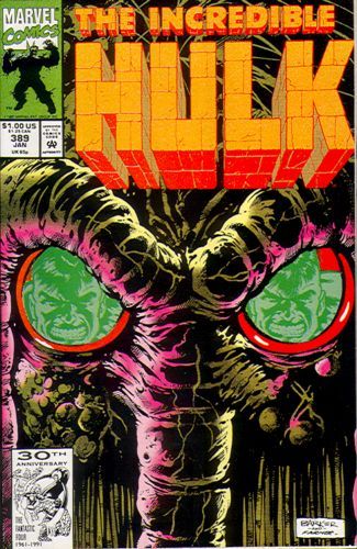 The Incredible Hulk, Vol. 1 Of Man And Man-Thing |  Issue#389A | Year:1991 | Series: Hulk | Pub: Marvel Comics |