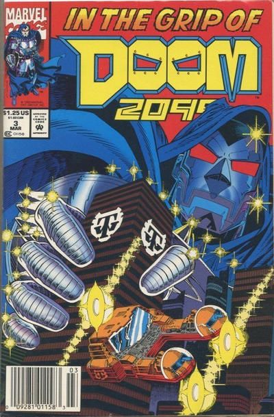 Doom 2099, Vol. 1 Unto the Breach |  Issue#3B | Year:1993 | Series:  | Pub: Marvel Comics | Newsstand Edition