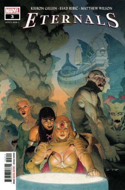 Eternals, Vol. 5 Only Death Is Eternal, Part 3 |  Issue#3A | Year:2021 | Series:  | Pub: Marvel Comics | Esad Ribic regular