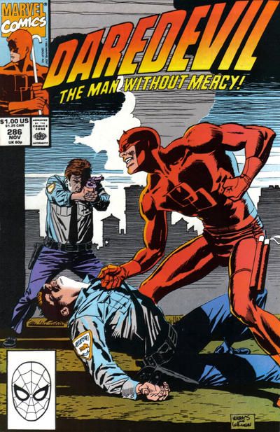 Daredevil, Vol. 1 The Thief |  Issue#286A | Year:1990 | Series: Daredevil | Pub: Marvel Comics | Direct Edition