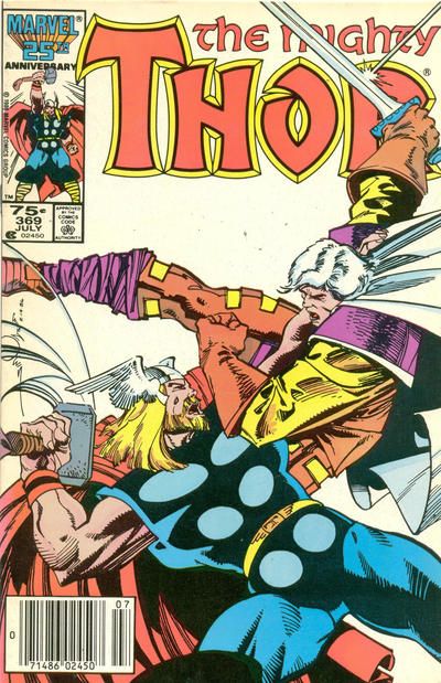 Thor, Vol. 1 For Whom the Belles Troll... |  Issue#369B | Year:1986 | Series: Thor | Pub: Marvel Comics | Newsstand Edition