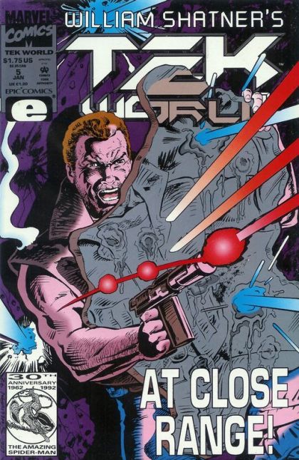 Tek World Tek War |  Issue#5A | Year:1993 | Series:  | Pub: Marvel Comics | Direct Edition