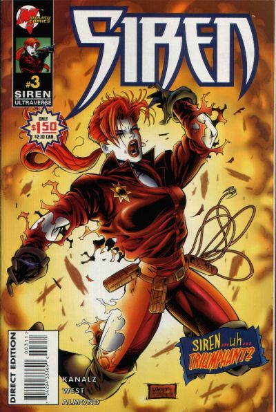 Siren  |  Issue#3 | Year:1995 | Series:  | Pub: Malibu Comics |