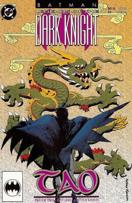 Batman: Legends of the Dark Knight Tao, Part 2: Dragon |  Issue#53A | Year:1993 | Series:  | Pub: DC Comics | Direct Edition