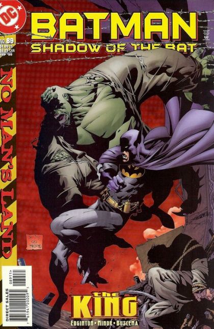 Batman: Shadow of the Bat No Man's Land - The King |  Issue#89A | Year:1999 | Series: Batman | Pub: DC Comics | Direct Edition